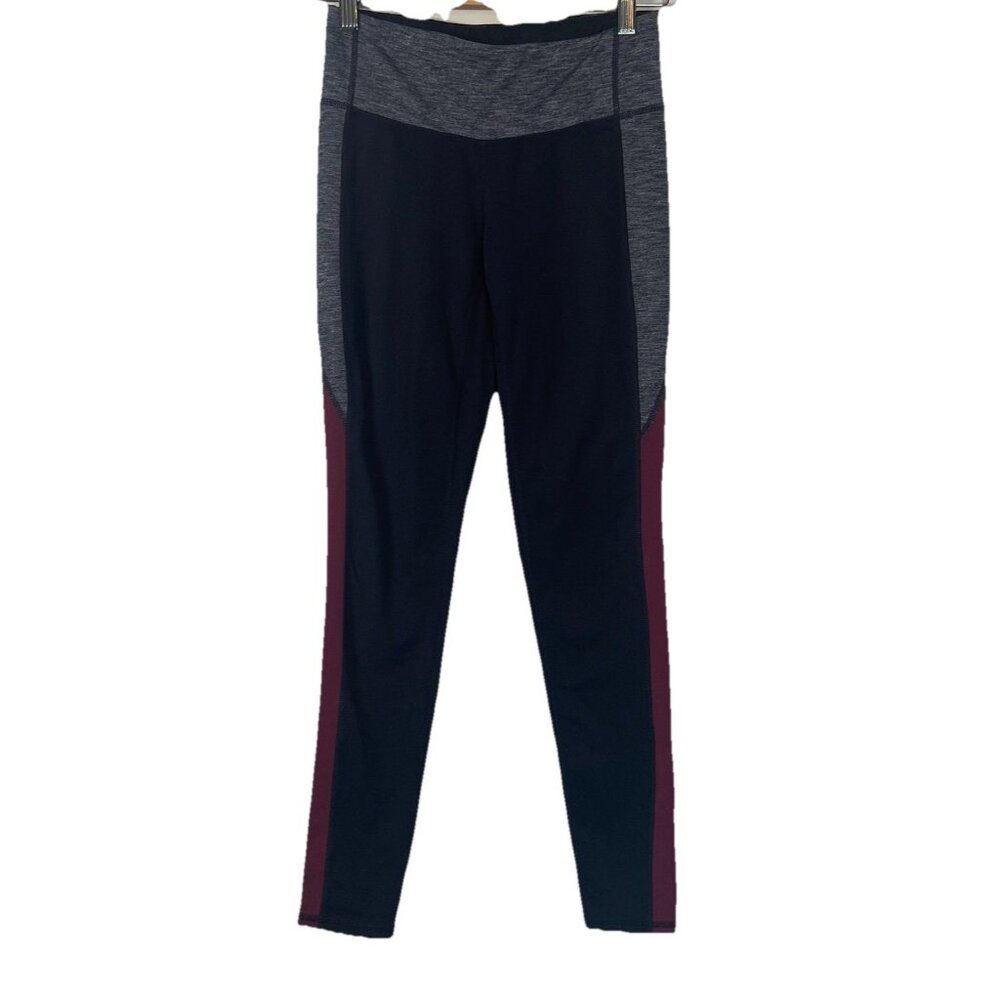 Athleta Colorblock Revelation Tight‎ Yoga Gym Fitness Size Small S Athleisure
